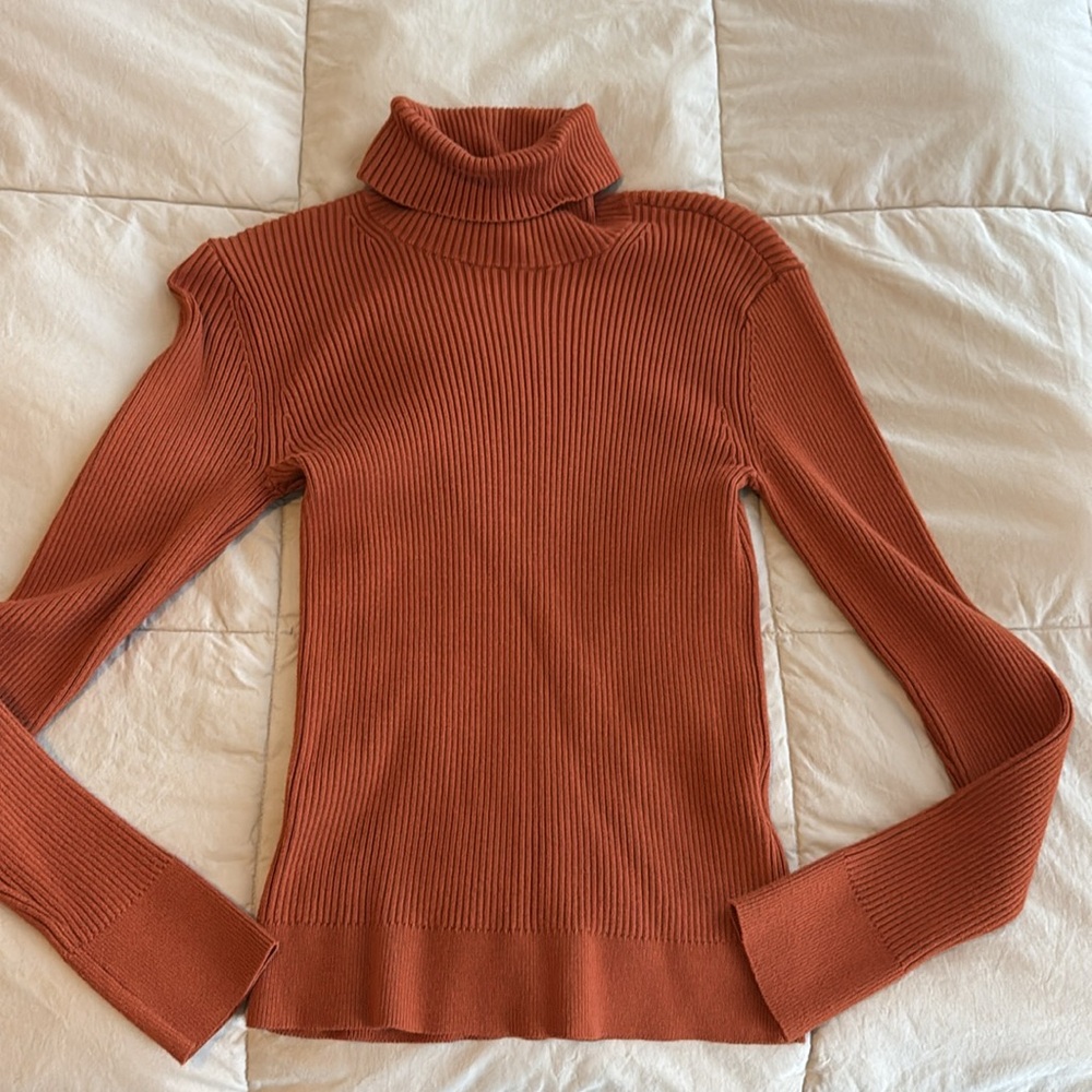 Ribbed Turtleneck